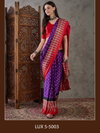 Lux 5 Semi Modal Printed Saree Wholesale Clothing Suppliers In India